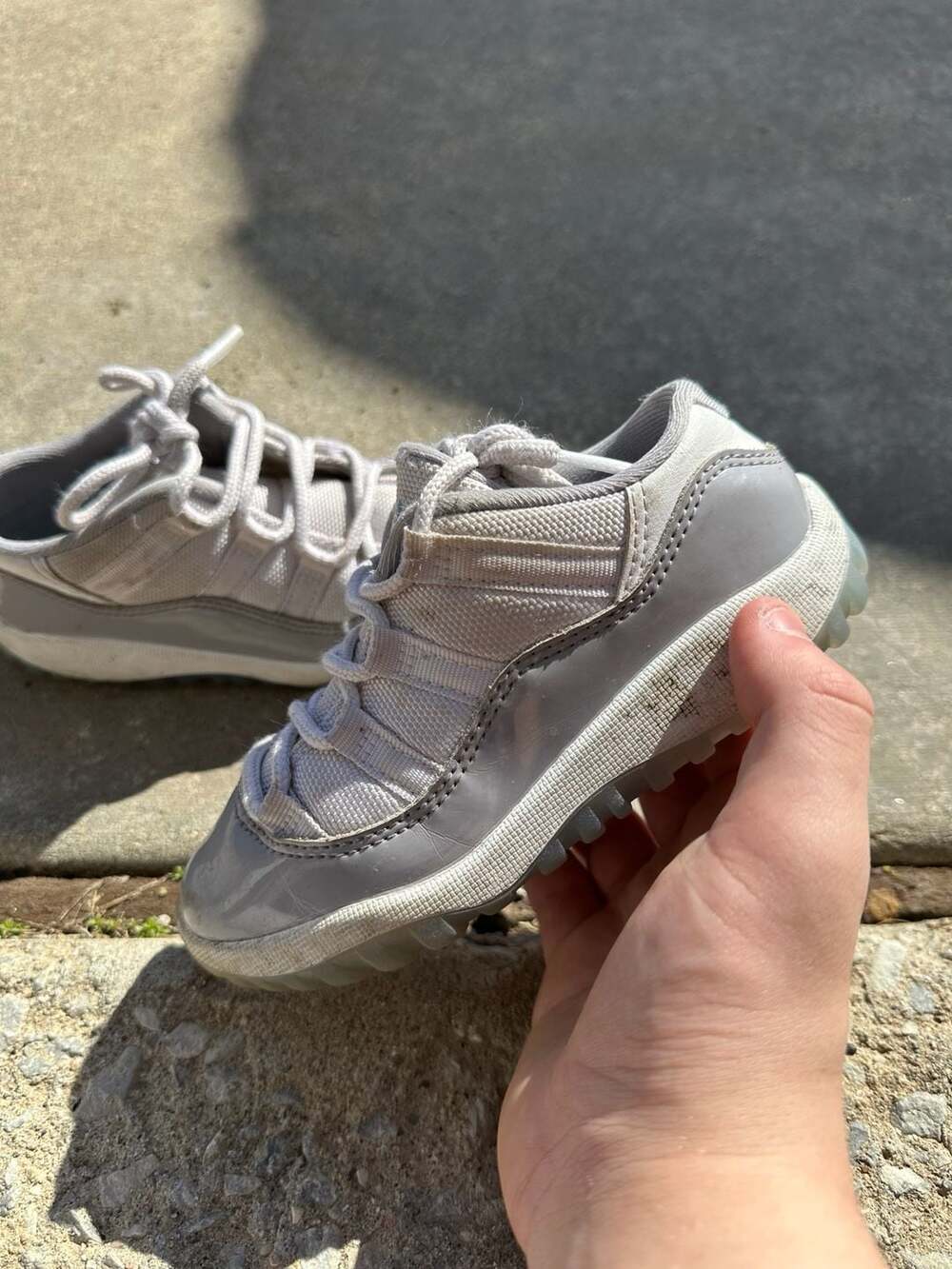 Air Jordan 11 Retro Low Toddler Shoes Cool Grey Size 10C